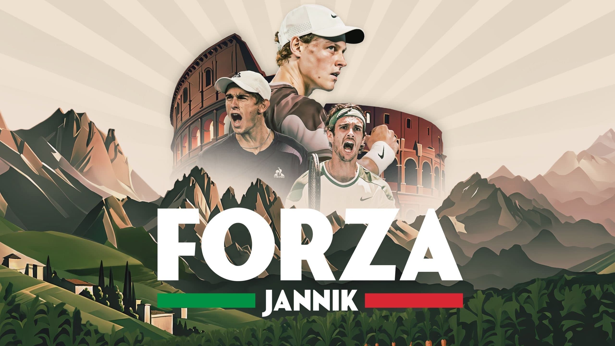 Forza Jannik: Sinner and the Rise of Italian Tennis cover