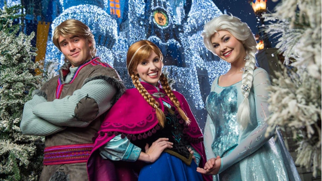 Disney Parks Frozen Christmas Celebration cover