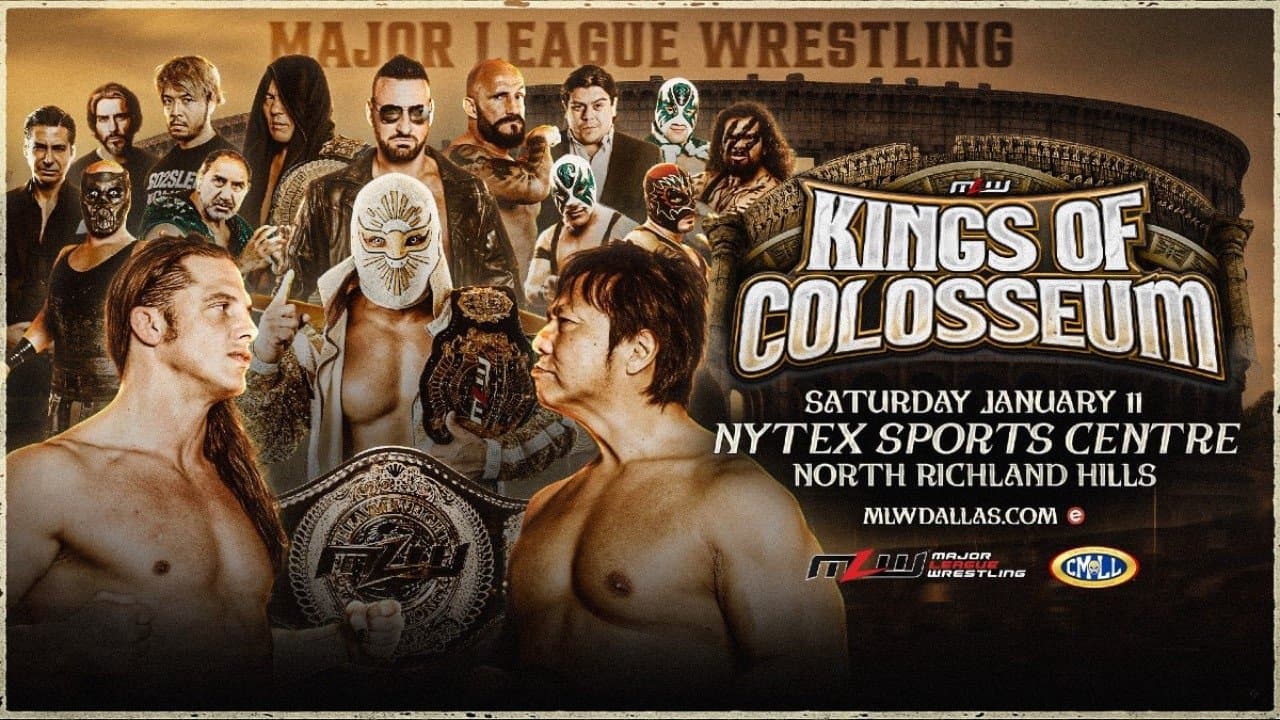 MLW Kings of Colosseum 2025 cover