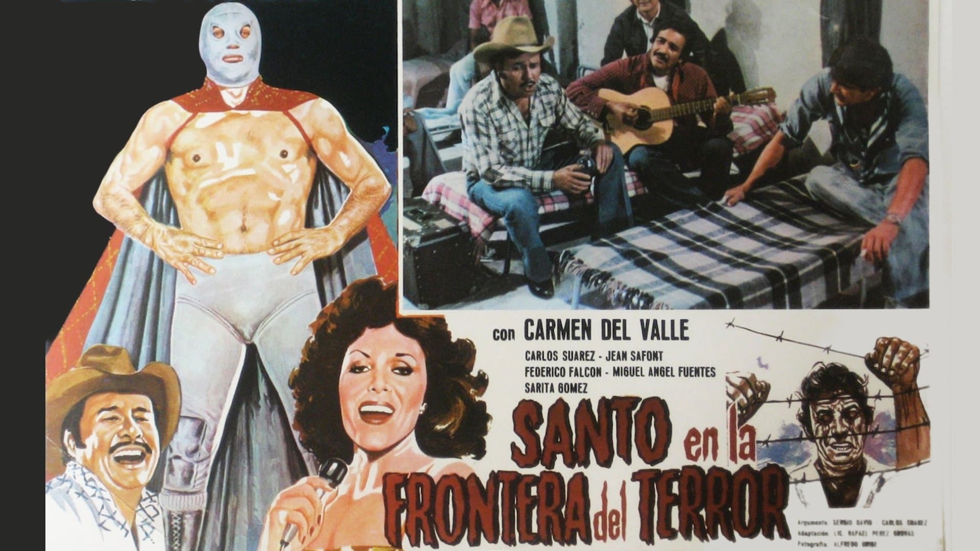 Santo and the Border of Terror cover