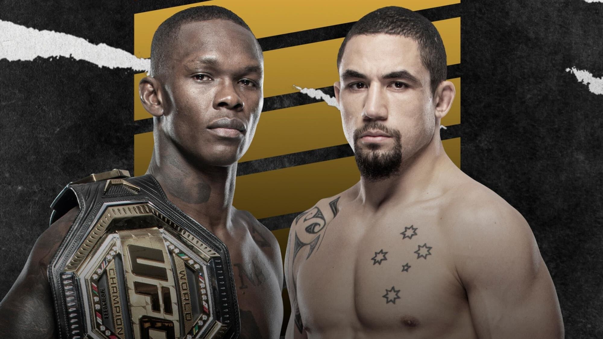 UFC 271: Adesanya vs. Whittaker 2 cover
