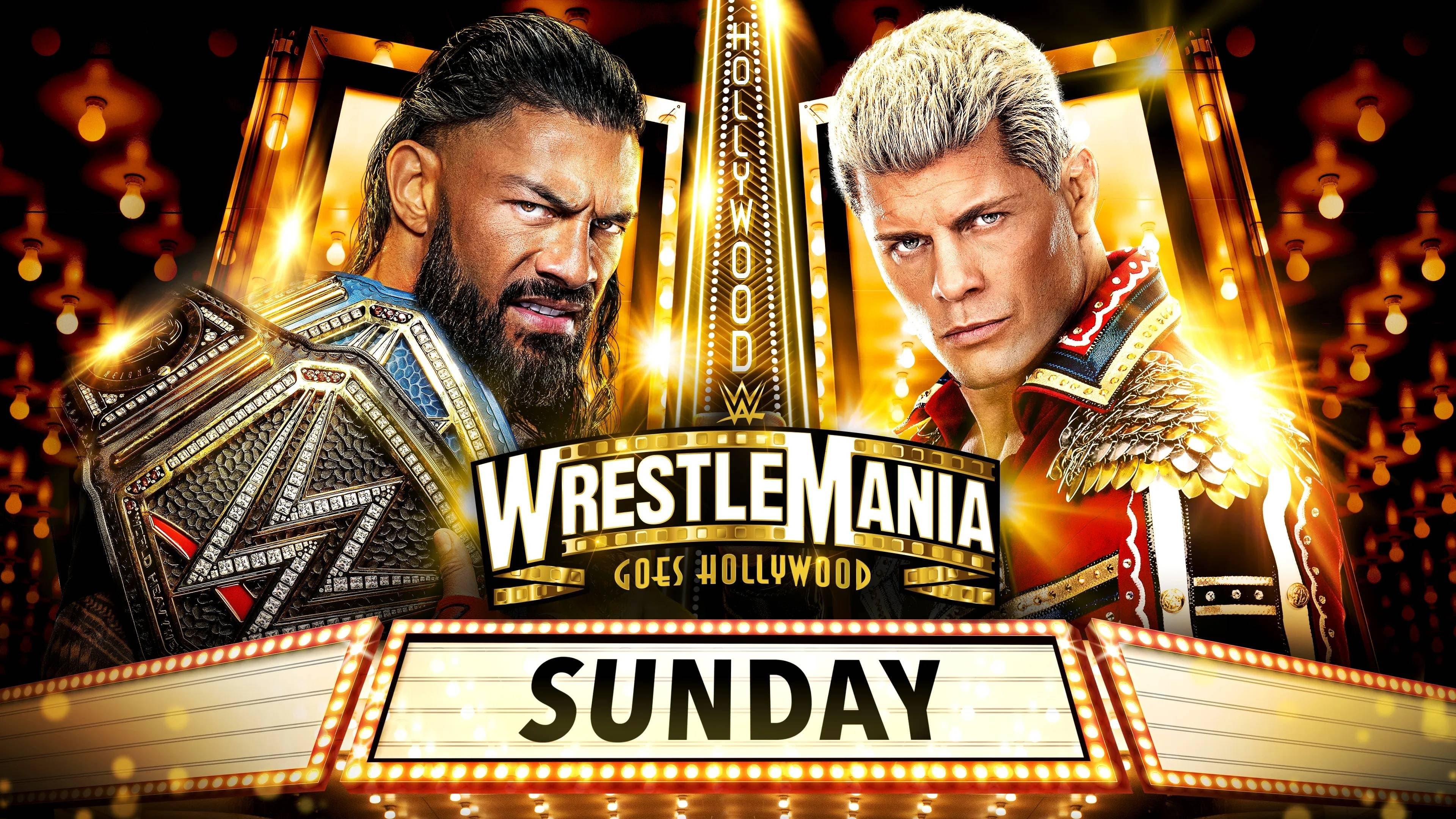 WrestleMania 39 Sunday cover