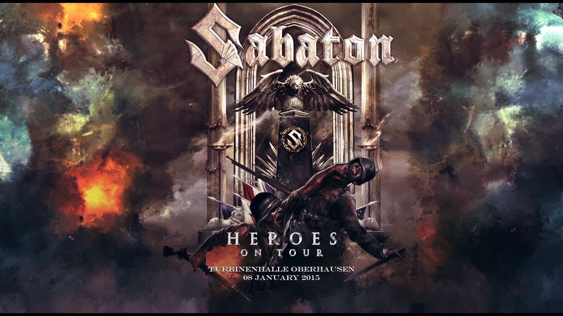 Sabaton - Heroes on tour cover