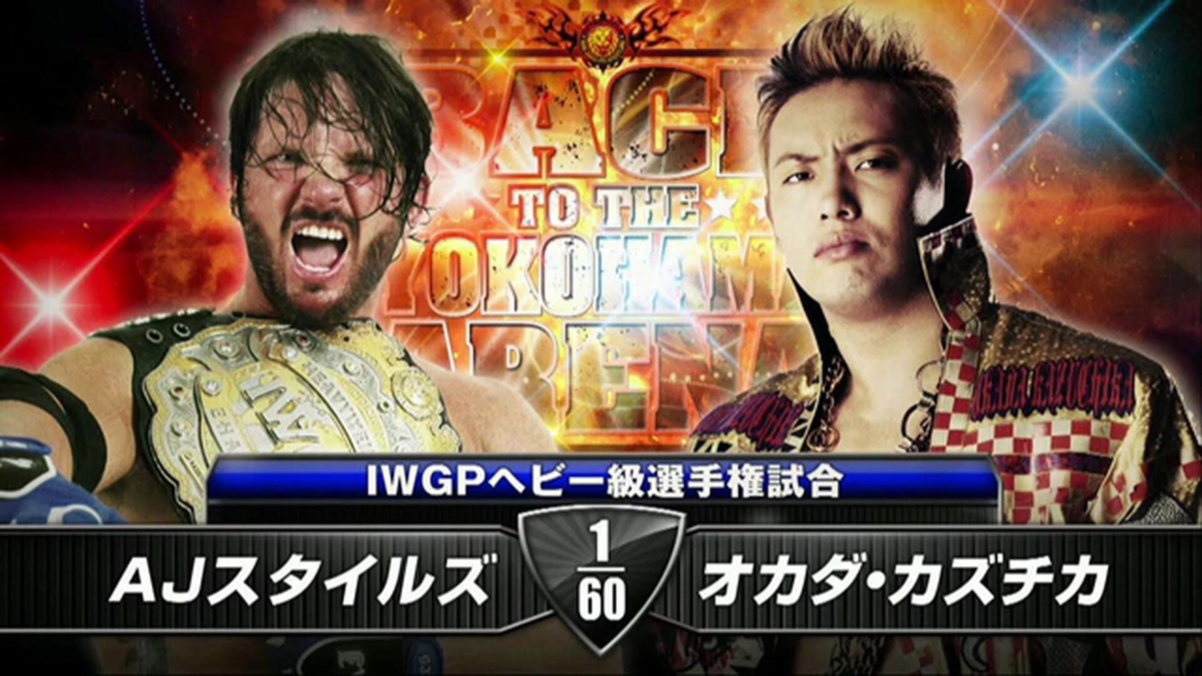 NJPW Back to the Yokohama Arena cover