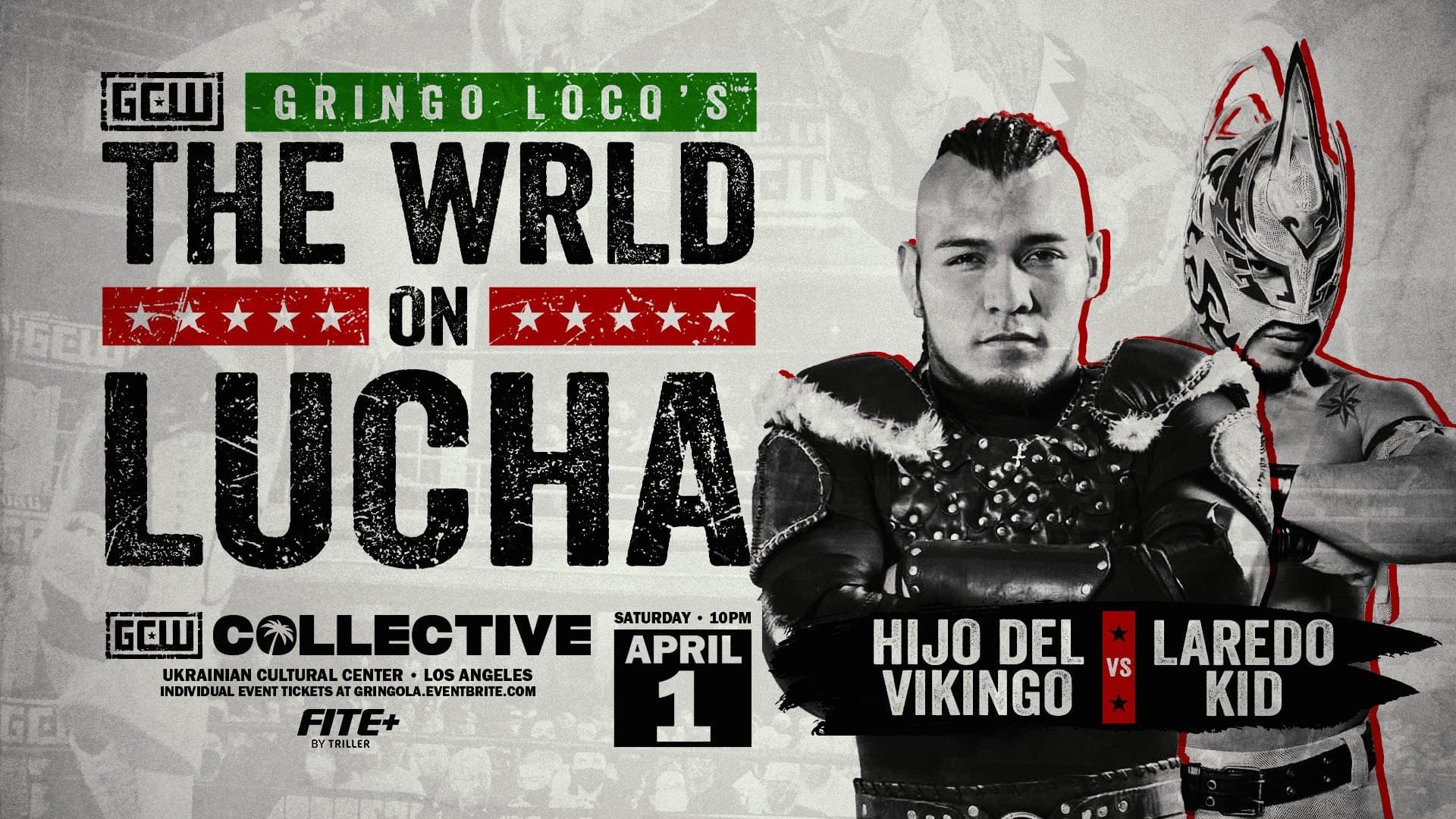GCW Gringo Loco's The Wrld On Lucha 2023 cover