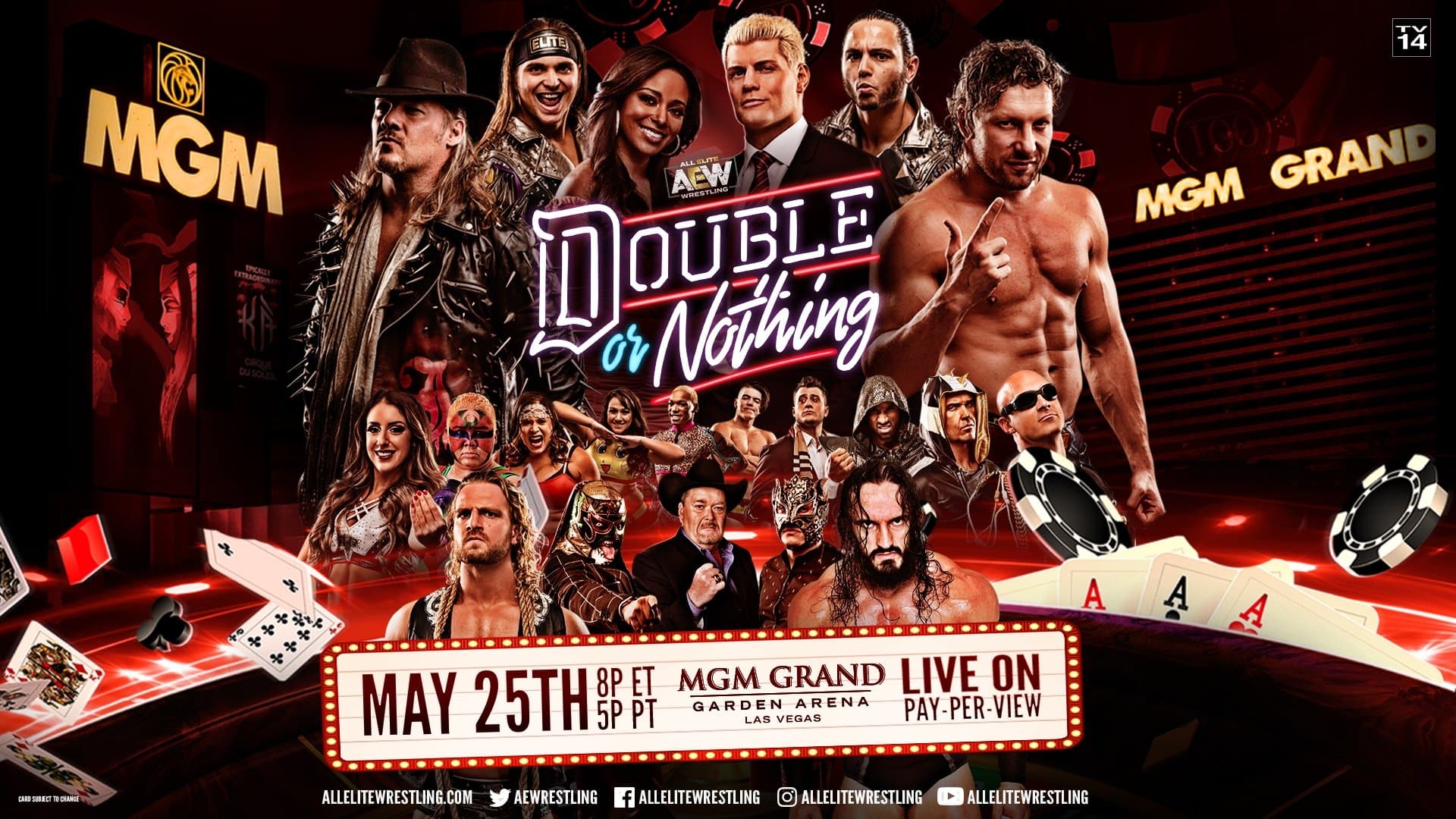 AEW Double or Nothing cover