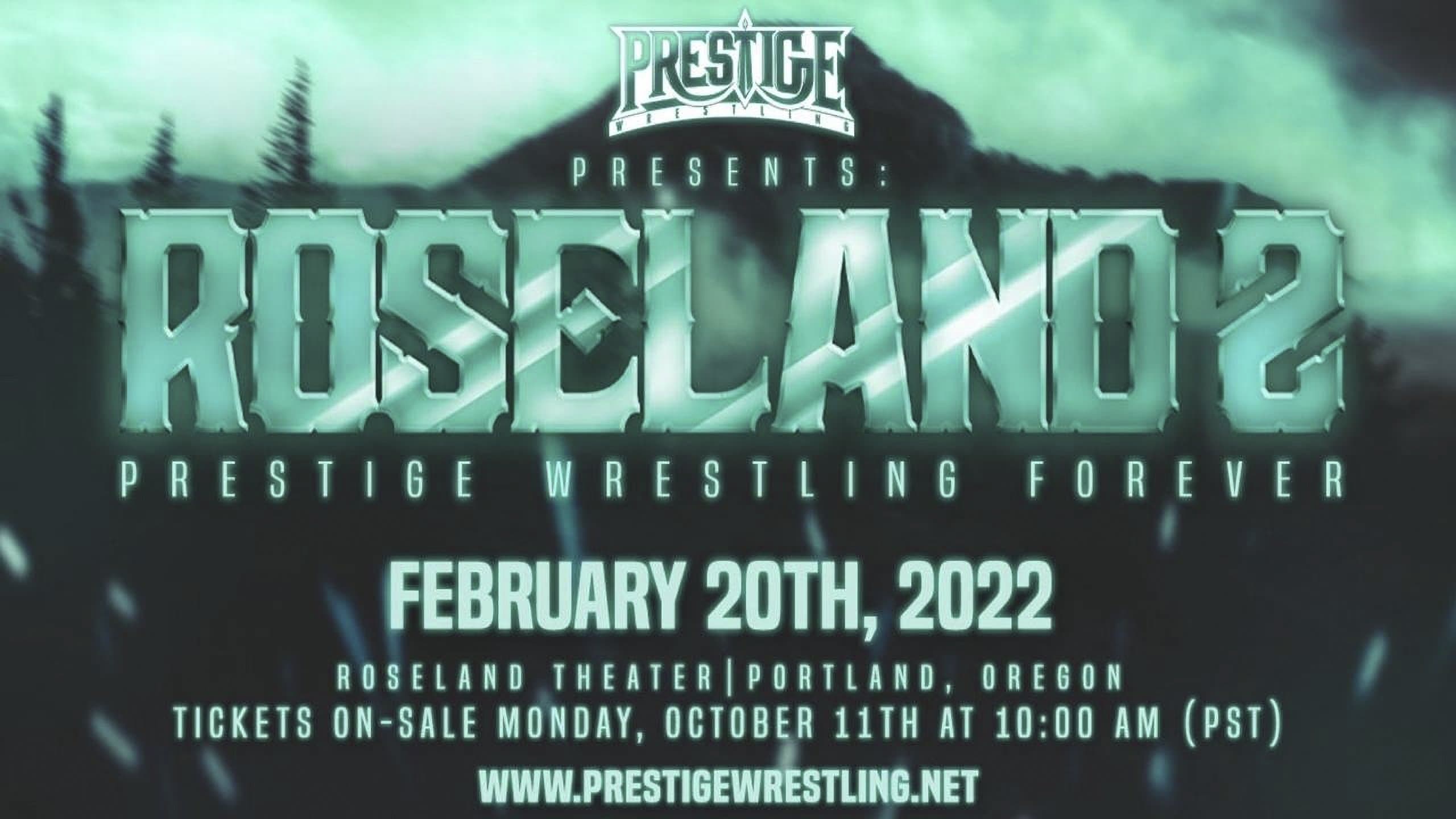 Prestige Wrestling: Roseland 2 cover