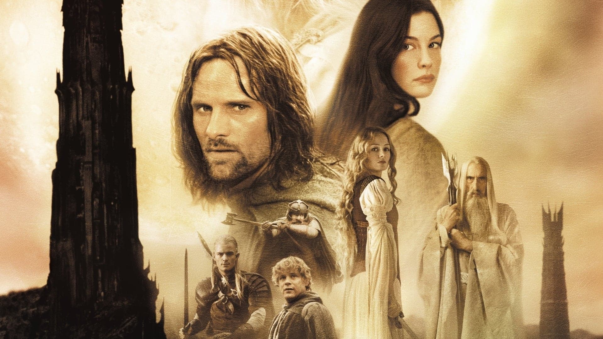 The Lord of the Rings: The Two Towers cover