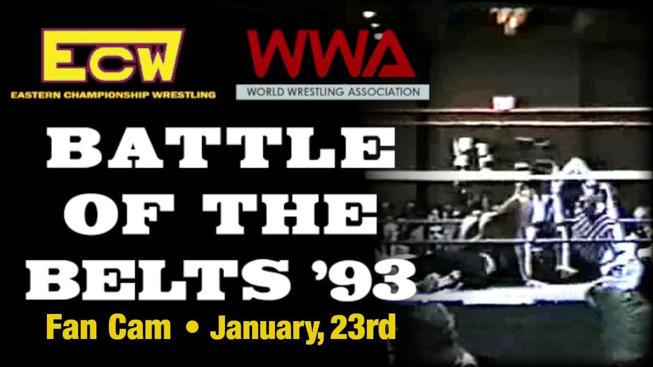 ECW/WWA Battle of the Belts cover